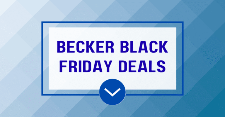 Becker Black Friday Sale