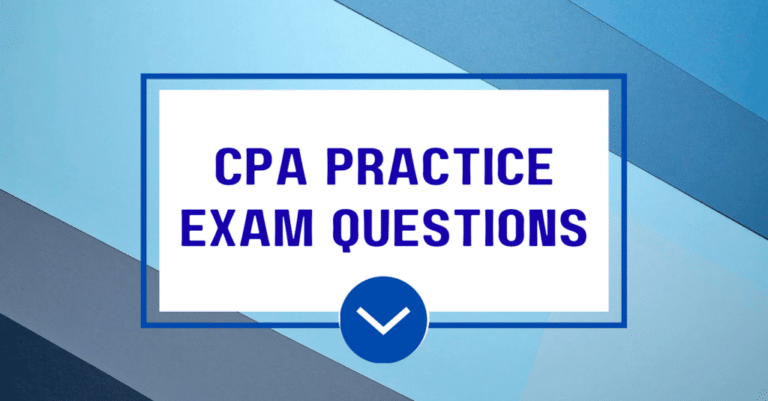 CPA Practice Exam Questions