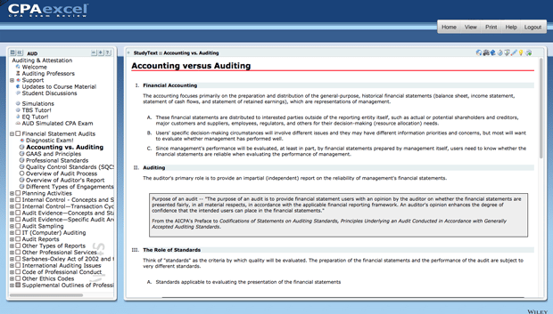 wiley cpa exam review 2006