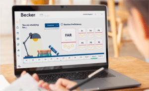 Becker CPA Review Course - Backend Dashboard